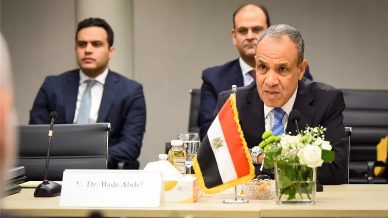 بدر عبد العاطي يبحث مع ممثلي منظمات يهودية أمريكية تطورات المنطقة والقضية الفلسطينية