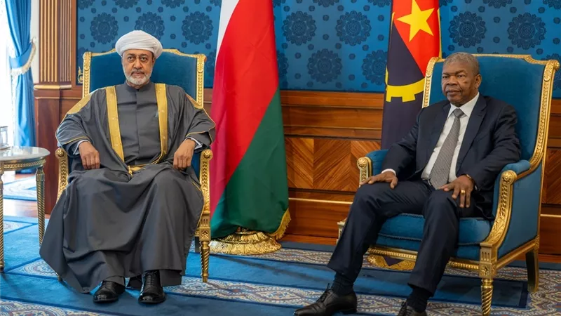 سلطان عُمان ورئيس أنجولا يتفقان على تعميق التعاون واستكشاف مجالات جديدة للشراكة