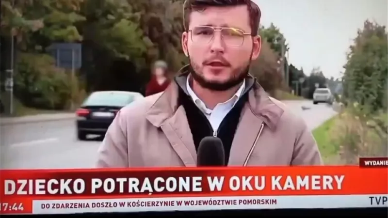 طفلة تدهس أثناء تغطية حادث مماثل في بولندا