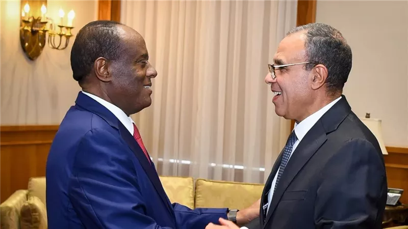 بدر عبد العاطي يبحث مع المستشار الاقتصادي للرئيس الإريتري تعزيز التعاون الاقتصادي والاستثماري بين البلدين