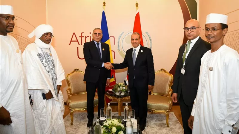 وزيرا خارجية مصر وتشاد يبحثان تعزيز العلاقات الثنائية والتعاون في المجالات الصحية والأمنية 
