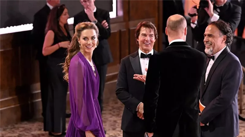 كيت ميدلتون تعود إلى العروض السينمائية ولقاء لافت مع توم كروز