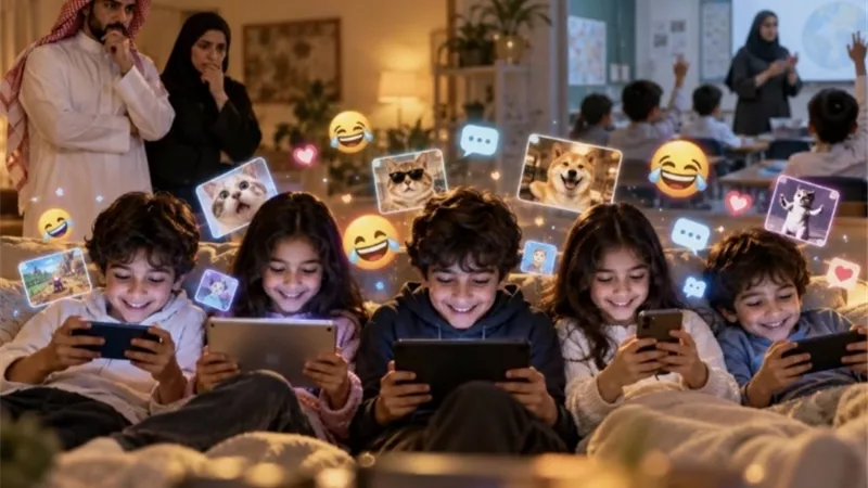 الميمز الرقمية تزاحم الأسرة في توجيه الصغار