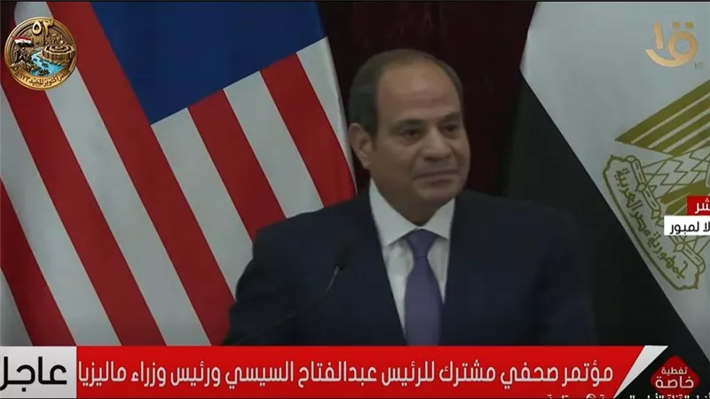 نص كلمة الرئيس السيسي خلال جلسة مباحثات مع رئيس وزراء ماليزيا