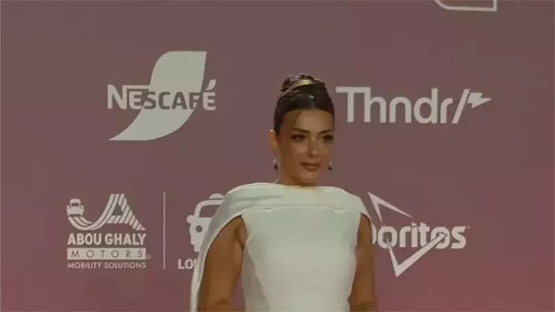 إنجي المقدم في مهرجان الجونة 