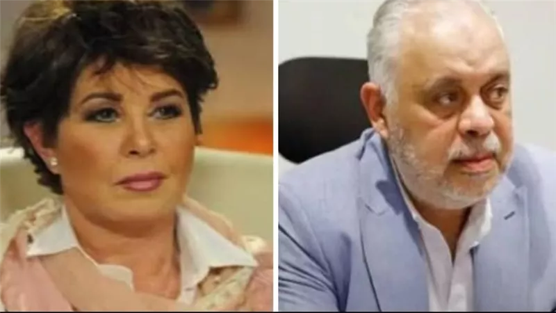 أشرف زكي مع نجوى إبراهيم 