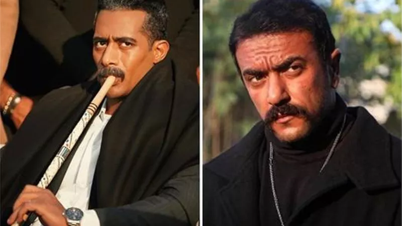 محمد رمضان مع أحمد العوضي