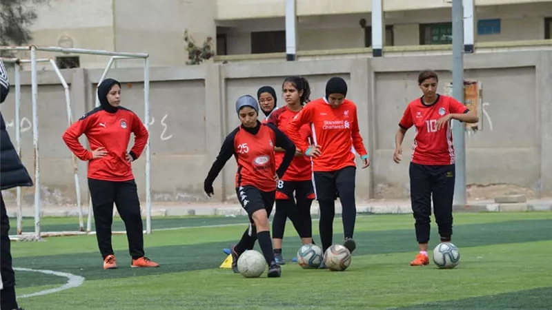 آخر تدريب لمنتخب الأكاديميات للسيدات للكرة استعدادًا للبطولة العربية.. صور