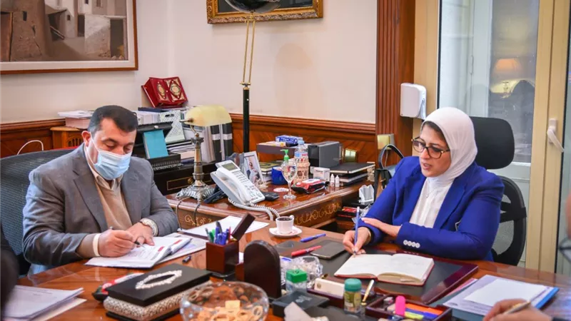 وزيرة الصحة توجه بالإسراع في معدلات إنجاز مشروع تطوير الريف المصري 