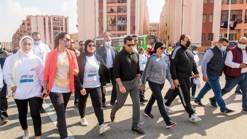 نائبات يشدن باليوم الرياضي للمرأة المصرية تحت رعاية قرينة الرئيس