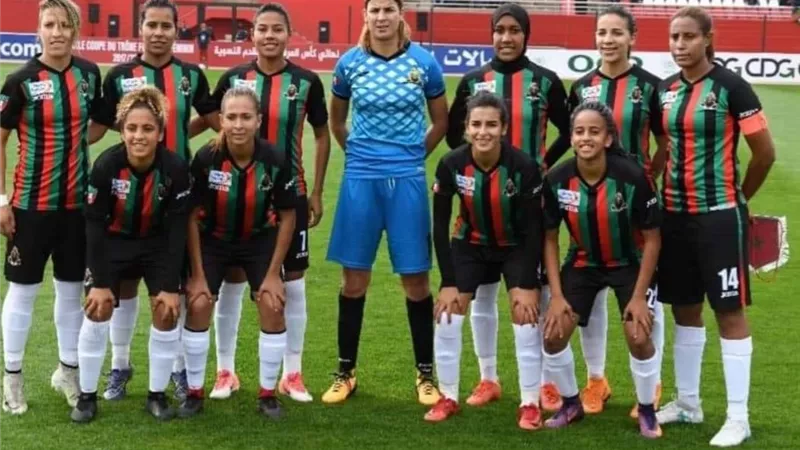 الجيش المغربي أول فريق يضمن المشاركة بدوري أبطال إفريقيا لسيدات كرة القدم