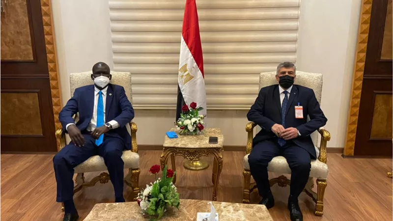 وزير الشباب بجنوب السودان يصل القاهرة للمشاركة بالمؤتمر القومي الأول 