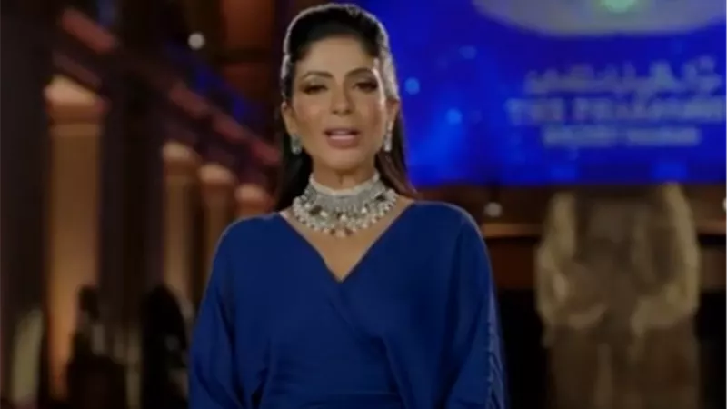 منى زكي: على مر الزمن ستظل الحضارة المصرية هى البوصلة.. فيديو