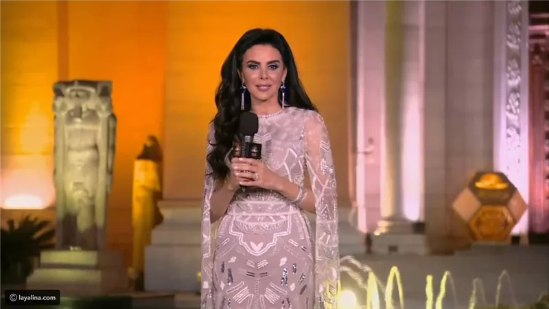 مذيعة موكب المومياوات الملكية: «كل حاجة كانت محسوبة بالثانية».. فيديو