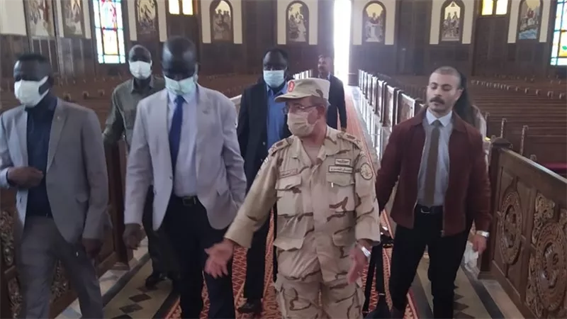 الشباب والرياضة تنظم جولة داخل كاتدرائية ميلاد المسيح بالعاصمة الإدارية