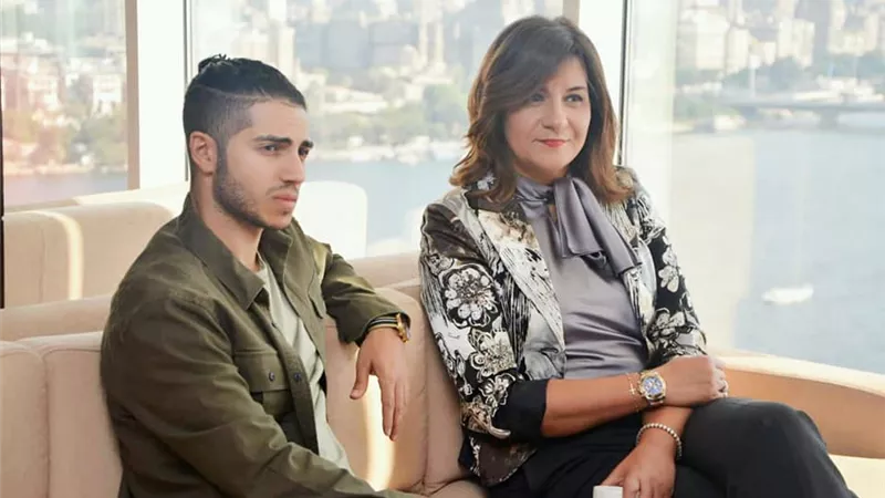 وزيرة الهجرة تشكر مينا مسعود