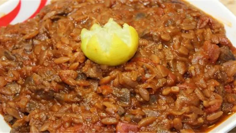  طريقة عمل شوربة لسان العصفور بالبرتقال والكبدة