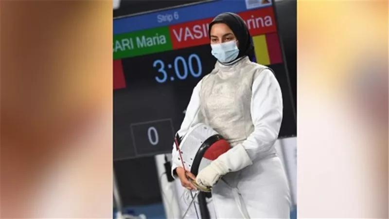 ملك حمزة تودع بطولة العالم لسلاح الشيش