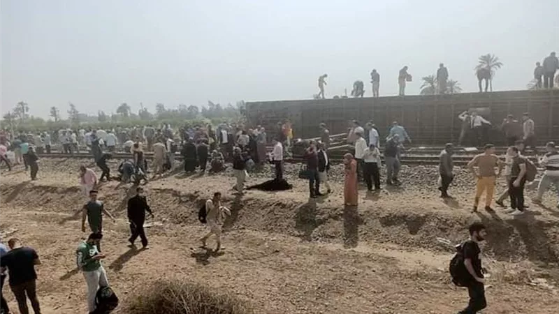 الصحة تعلن عدد وفيات حادث قطار المنصورة