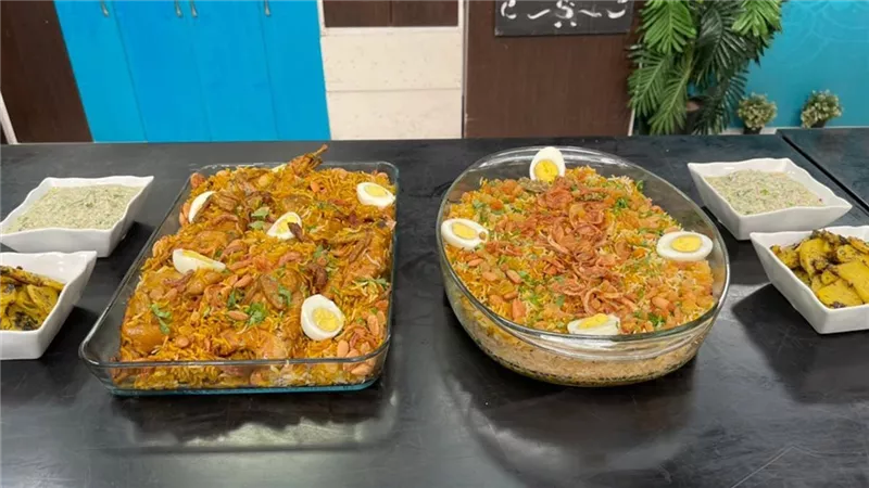 سفرة هنية.. طريقة عمل برياني السمان والبطاطس الباكستاني والرايتا