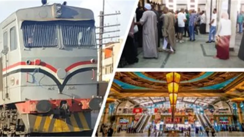 «السكة الحديد» تُعلن موعد طرح تذاكر قطارات عيد الفطر