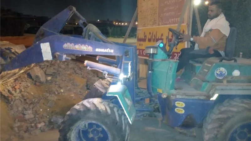 حملة لضبط المخالفات ورفع الإشغالات بمدينة 6 أكتوبر