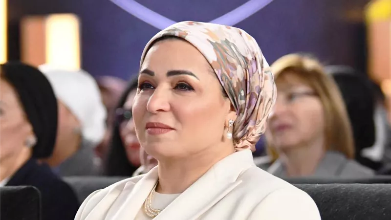السيدة إنتصار السيسي: سيناء ستظل أرضا مقدسة للإنسان المصري
