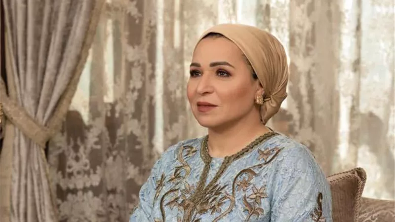 السيدة انتصار السيسي : تحية لكل عمال مصر فى كل مكان وكل موقع