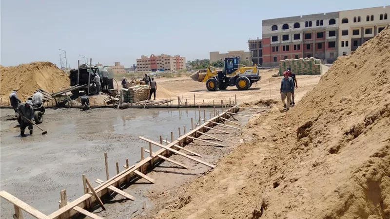 بدء العمل في بناء مبنى سكني لـ طبيبات طب الأزهر في جامعة دمياط