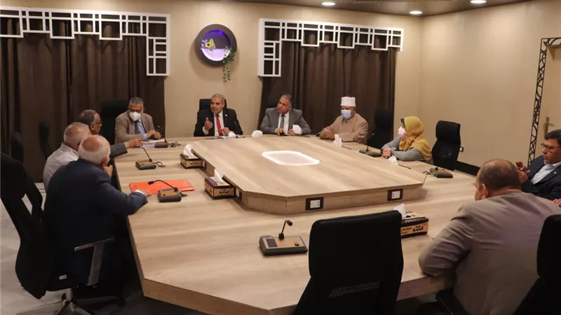 المحرصاوي يتابع أعمال الصيانة بالمدينة الجامعية للأزهر