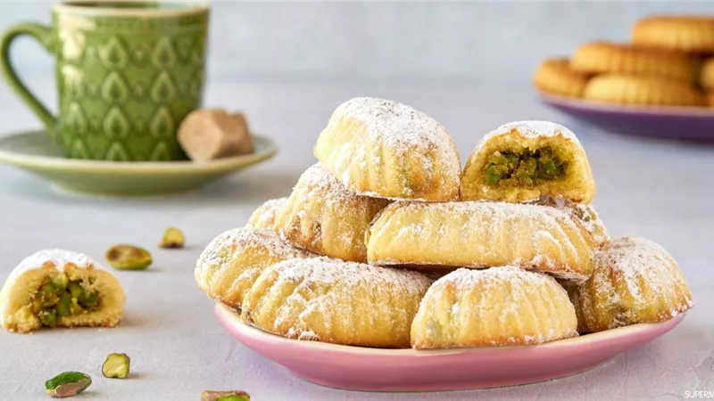  طريقة عمل معمول الفستق الحلبي ..لمذاق مميز في العيد