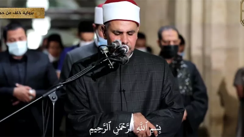 «بث مباشر» لصلاتي العشاء والتراويح من جامع الأزهر 