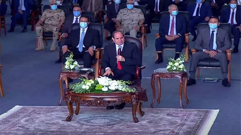 الرئيس السيسي مطمئناً المصريين : لن نفرط في حقوقنا.. ثقوا في الله ثم في قدرات بلدكم 