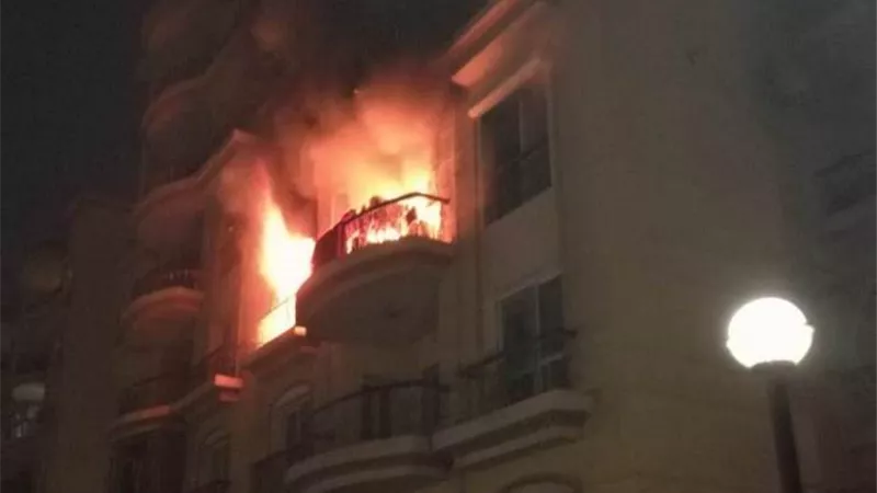 تسرب غاز من أسطوانة بوتاجاز.. إصابة أسرة في حريق بسوهاج