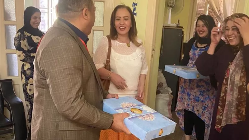 النائبة جيهان البيومي من داخل دور المسنين: كبار السن لا يعيشون الأفراح