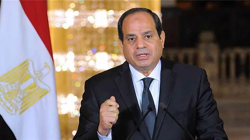 هدية الرئيس السيسي لفلسطين.. تحرك أكبر قافلة إنسانية إلى غزة| فيديو