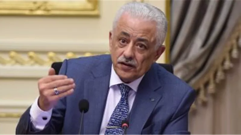 بشرى سارة من وزير التعليم لطلاب الثانوية العامة بشأن أسئلة الامتحانات