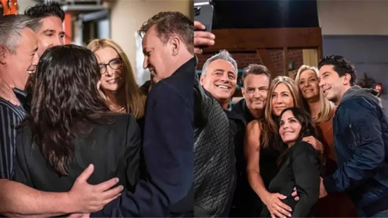 أسرار صادمة ورومانسية في حلقة «لم الشمل» من «Friends».. «حب وقبلات خلف وأمام الكاميرا»