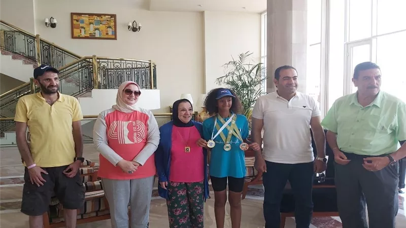  جنى تقتنص ذهبية جديدة لمصر في البطولة الإفريقية للترايثلون