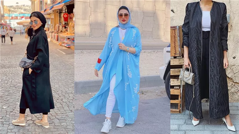 8 طرق لتنسيق العباية المفتوحة مع البنطلون لـ إطلالة عصرية في صيف 2021