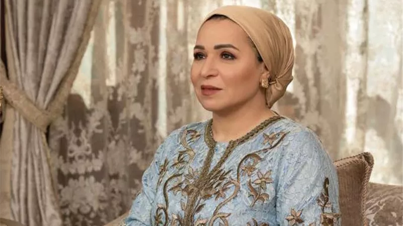 السيدة انتصار السيسي ناعية جيهان السادات: كانت نموذجًا للمرأة المثالية الوطنية