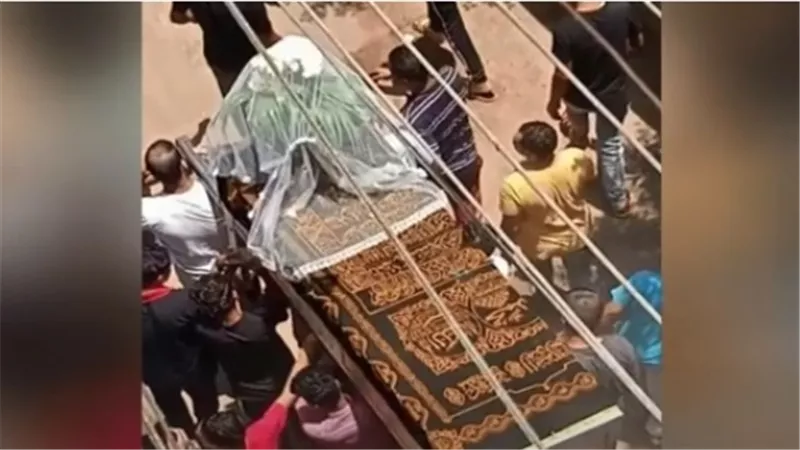  وفاة عروس قبل فرحها بساعات وتشييع جنازتها بطرحة الزفاف بالشرقية