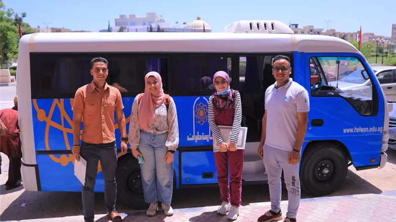 طالبة بجامعة حلوان تحصد لقب الطالبة المثالية على مستوى الجامعات