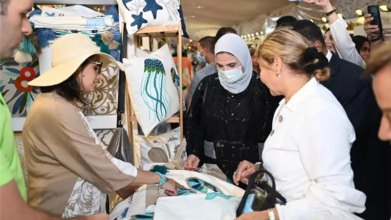 بمشاركة نجوم الفن.. افتتاح معرض «ديارنا» للحرف اليدوية بمارينا