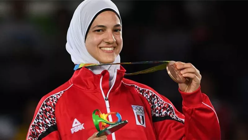 القومي للمرأة: تتويج هداية ملاك بالميدالية البرونزية فخر للمرأة المصرية والعربية