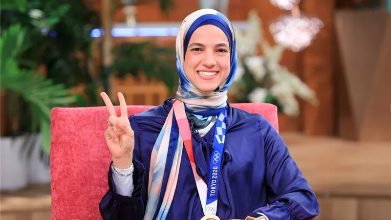 بعد فوزها بالبرونزية.. هداية ملاك تكشف كواليس لحظات الفوز في أولمبياد طوكيو