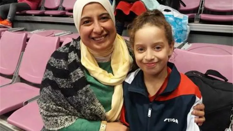 «هنا جودة».. تفاصيل رحلة أصغر طفلة مصرية إلى الأولمبياد