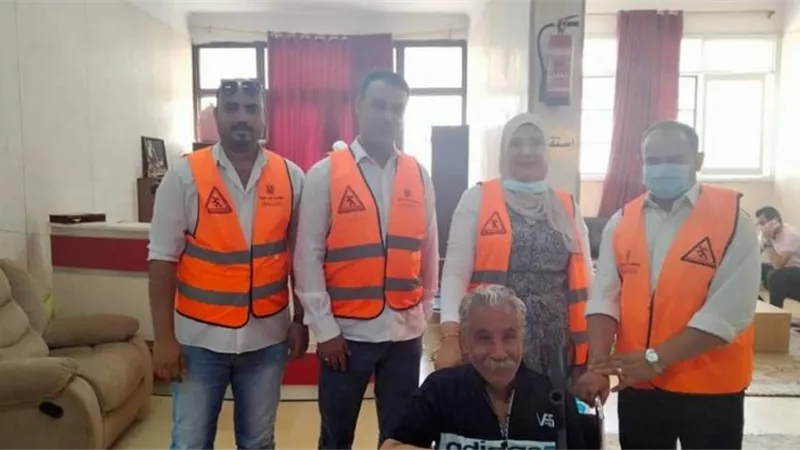 «القباج» توجه باستقبال مسن بمؤسسة رعاية اجتماعية بعد 3 أعوام بلا مأوى