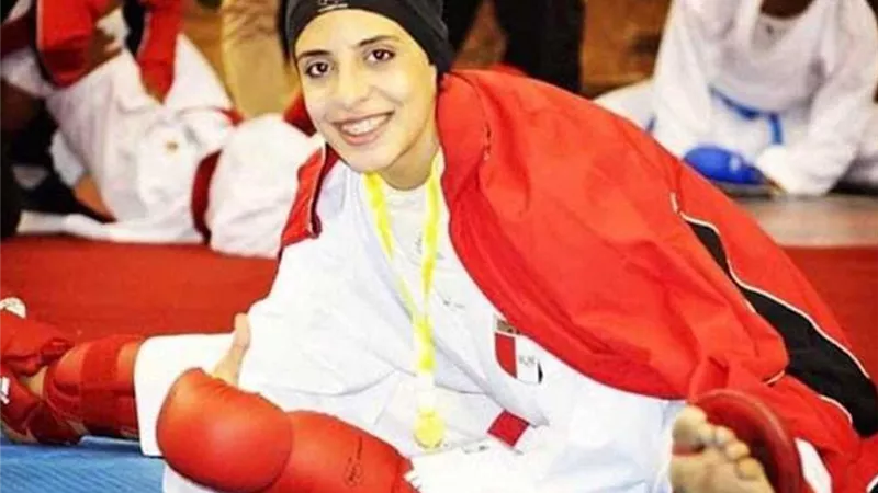 فريال أشرف: أمي سبب إنجاز الميدالية ولها فضل كبير
