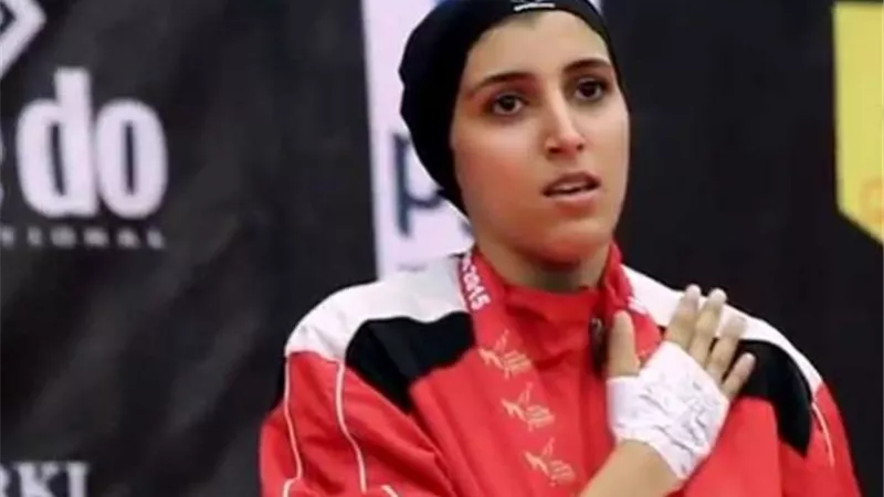 موكب البطلة جيانا فاروق يتوجه إلى المركز الأولمبي بعد وصولها القاهرة
